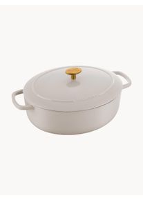 Ballarini Oválný litinový hrnec Ballarini Bellamonte Béžová, Zlatá 5,5 l