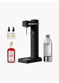 AARKE Sada výrobníku perlivé vody Carbonator 3, 5 dílů Černá Š 16 cm, V 42 cm