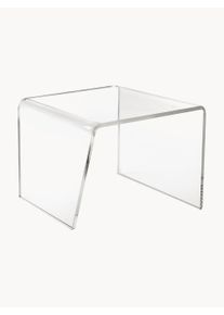 Iplex Konferenční stolek Alfred Transparentní Š 30 cm, V 37 cm, H 37 cm
