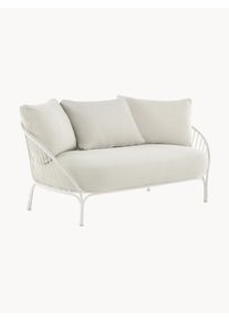Kartell Exteriérová pohovka Hiray (3místná) Béžová, Bílá Umělé vlakno, Kov Š 162 cm, V 85 cm