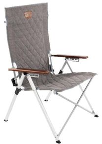 Holiday Travel Joplin Deluxe Faltstuhl Camping-Stuhl Outdoor Echtholzarmlehne