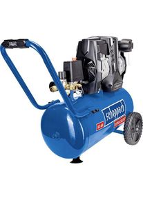 Scheppach HC25Si Druckluft-Kompressor Doppelzylinder 24 Liter 8bar 230l/min 230V blau