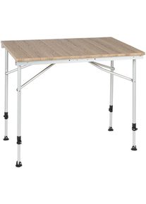 Travellife Sorrento Extended Campingtisch Klapptisch 80/110/140x70cm braun