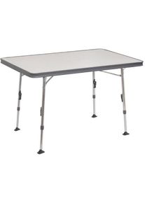 Crespo Ligero AL/246-09G Campingtisch Klapptisch Falttisch Garten 101x65cm hellgrau