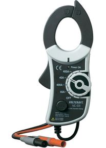 Voltcraft VC-511 Stromzangen-Adapter Spannungsprüfer Digital-Multimeter Öffnung 30mm 400A AC/DC