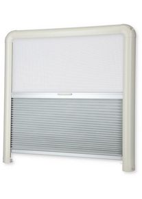 REMIS REMIflair IV Duo-Plissee-Rollo 800x550mm Camping Wohnwagen Wohnmobil