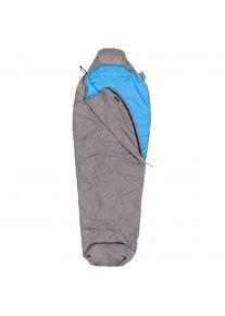 Cocoon Mountain Wanderer Synthetic sleeping bag (220 x 80/55 cm, grey/blue)