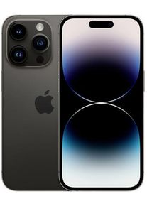 Apple iPhone 14 Pro 6,1" Smartphone Handy 256GB 48MP Dual-SIM iOS space schwarz