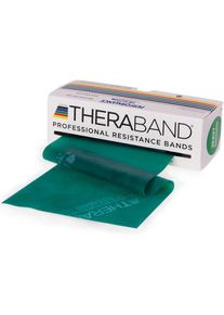 TheraBand Übungsband, 5.50 m x 12.8 cm, stark (grün)
