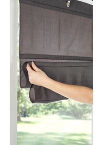 Magnetick&aacute; řas&iacute;c&iacute; roleta | &Scaron;ed&aacute; | Vel. 1 (v/&scaron;: 130/45 cm) | bonprix