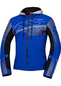 iXS Rapid-STX 1.0, textile jacket waterproof , color: Blue/Black/Light Grey , size: XXL