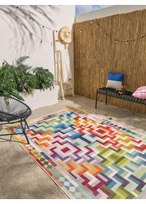 benuta Pop Vnitřn&iacute; a venkovn&iacute; koberec Jovis V&iacute;cebarevn&eacute;/Oranžov&eacute; 160x235 cm Geometrick&eacute;