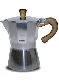 Gnali & Zani Venezia Espressokocher, Aluminium, 9 Tassen