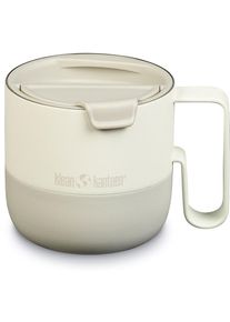 Klean Kanteen Thermobecher Rise Mug, mit Flip Lid Deckel, 355ml, tofu