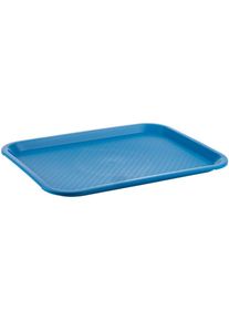 APS Fast Food Tablett, 35x27x2cm, blau