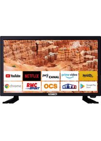 Antarion Smart-TV, 24" (61cm), 12/24/220V, schwarz