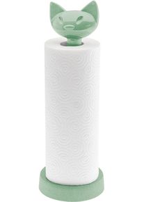 Koziol Miaou Küchenrollenhalter, nature leaf grün