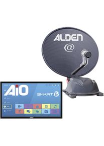Alden AS2@ 60 HD inkl. AIO Smart TV 19", Platinium