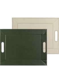 freeform Duo Wendetablett, 55x41cm, olive/elfenbein