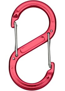 Origin Outdoors Zubehörkarabiner S-Form, 2 Stück, rot