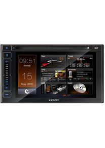 XZENT X-402 Multimedia 2-Din CD/DVD-Player ohne SD-Karte