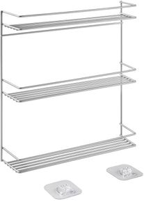 Metaltex Gewürzregal mit U-Fix, 3 Etagen