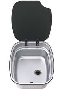 Thetford Argent Spüle, Edelstahl, 63x47x15,3cm