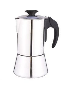 Camp4 Bienno Deluxe Espressokocher, Edelstahl, 6 Tassen