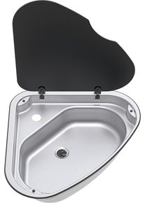 Thetford Basic Line 33 Spüle, dreieckig, links