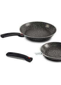 Beaver Brand Stonerock Twin Pfannenset, Aluminium, Ø20/26cm