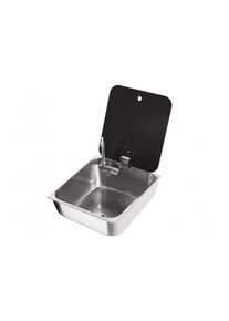 Can LR1760 Edelstahl Spüle mit Wasserhahn