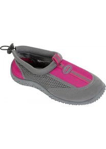 Fashy Guamo Kinder Badeschuhe, Gr. 32, grau/pink