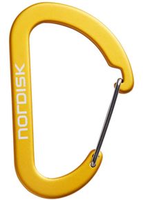 Nordisk Karabiner, Aluminium, 6 Stück, mustard