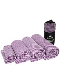 Pandoo Bambus-Handtuch, Gr. M, Lila