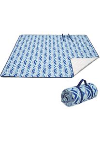 KingCamp Ariel Picknickdecke, 200x200cm, Ozean