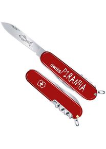 SWISS PIRANHA Camper Victorinox Taschenmesser , Edelstahl, rot
