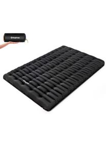 KingCamp Super Comfort Double Isomatte, schwarz, 190x127x10cm