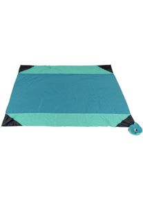 Ticket To The Moon Beach Blanket Strandmatte, smaragd/grün