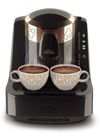 ARZUM Okka Mokka-Automat Kaffeemaschine Filterkaffeemaschine 0,95 Liter kupfer schwarz