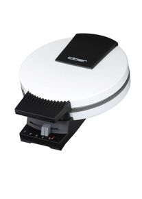 Cloer 171 Waffelautomat, 930W, stufenlos, antihaftbeschichtet, weiß
