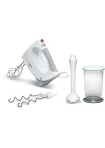 Bosch MFQ3540 Handrührer, 450W, 5 Geschwindigkeitsstufen, weiß/grau