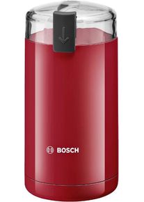 Bosch TSM6A014R Kaffeemühle, Edelstahl-Schlagmesser, 180W, rot