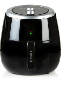 Domo DO531FR Heißluft-Fritteuse, 80% weniger Fett, 5L, 1,4kg, Timer, Überhitzungsschutz, Kontrolleuchten, schwarz
