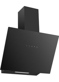 Amica KHF 654 630 S EEK: A Kopffreihaube, 50 cm breit, Ab-/Umluft, 620 m³h, 3 Stufen, schwarz