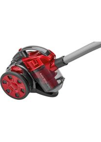 Clatronic BS 1308 Bodenstaubsauger, 700W, beutellos, anthrazit/rot (263821)