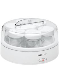Clatronic JM 3344 Joghurt-Maker, 7 Portionsgläser, weiß (251119)