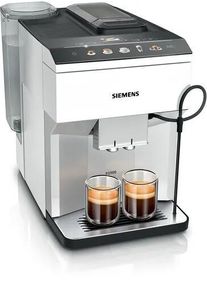 Siemens TP515D02 Kaffeevollautomat EQ500 classic Daylight, 1500W, oneTouch DoubleCup, Keramikmahlwerk, Silber/ Weiß