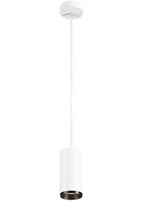 SLV NUMINOS PD PHASE M Indoor LED Pendelleuchte 24°, 20,1W, 1955lm, 3000K, weiß/schwarz (1004254)