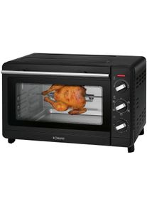 Bomann MBG 6023 CB Multi- Mini Backofen, 1500 W, 30L, 6 Stufen, Umluft, schwarz (660231)