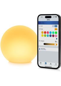 eve Flare Portable smarte LED-Leuchte, Ø25cm, 90lm, IP65 (10EBV8701)
